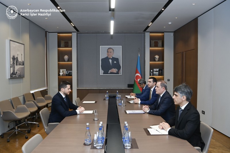 Ceyhun Bayramov İsrail səfirini qəbul edib